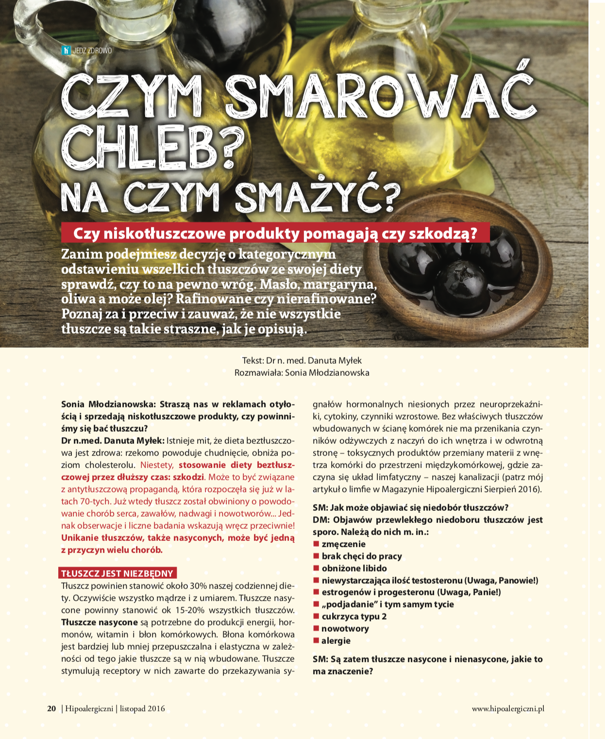 ZESTAW HIPOALERGICZNI - raporty i porady dr Danuty Myłek - obrazek 12