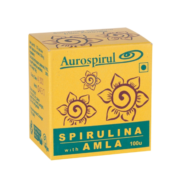 SPIRULINA Z AMLĄ 100 KAPSUŁEK 50 g - obrazek 2