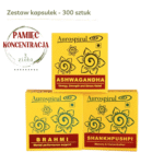 PAMIĘĆ I KONCENTRACJA - AJURWEDYJSKI ZESTAW ZIÓŁ - kapsułki