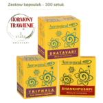 HORMONY I TRAWIENIE - AJURWEDYJSKI ZESTAW ZIÓŁ - kapsułki