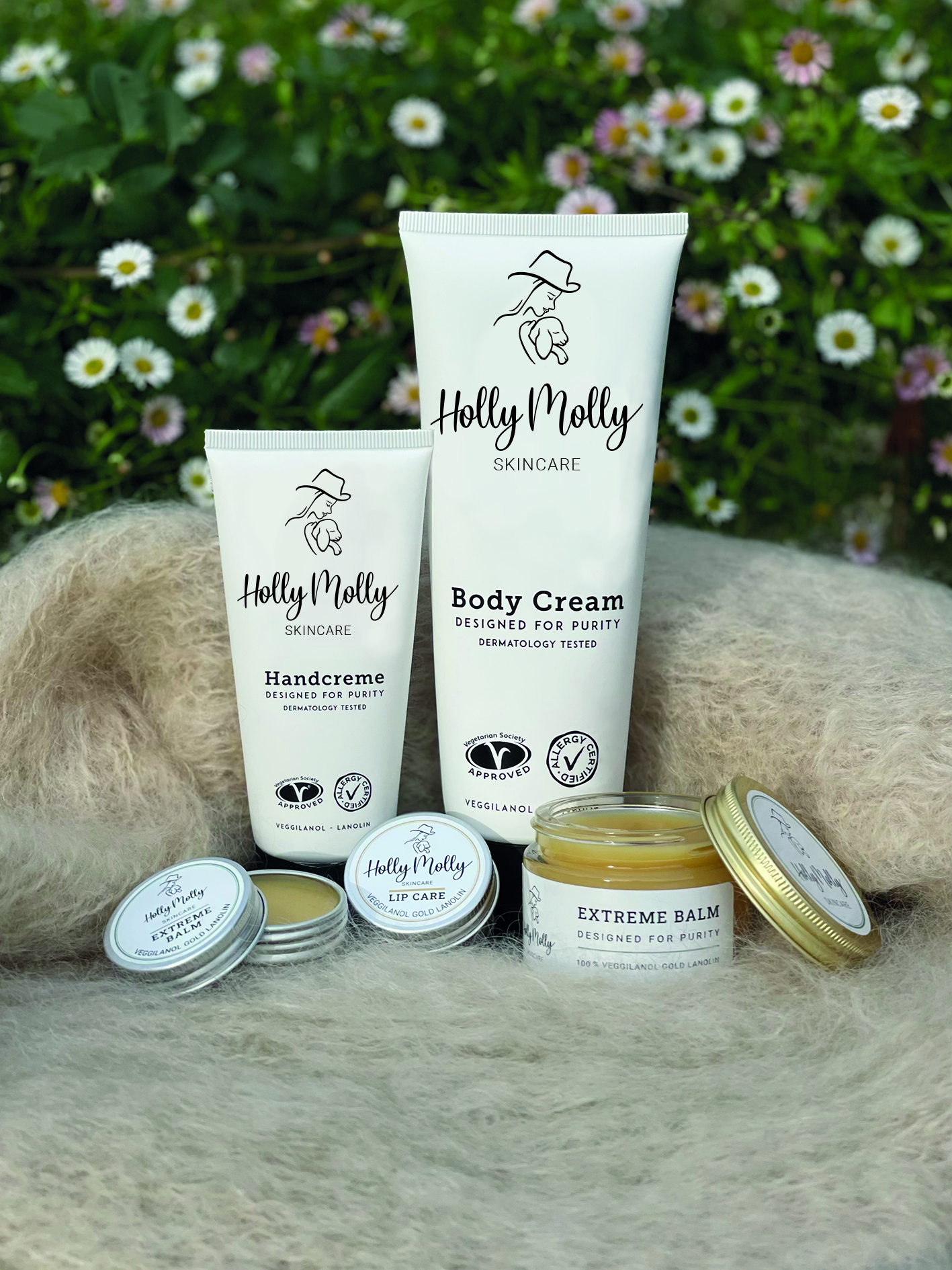 HIPOALERGICZNY KREM DO CIAŁA Holly Molly 250 ml z Lanoliną - obrazek 7