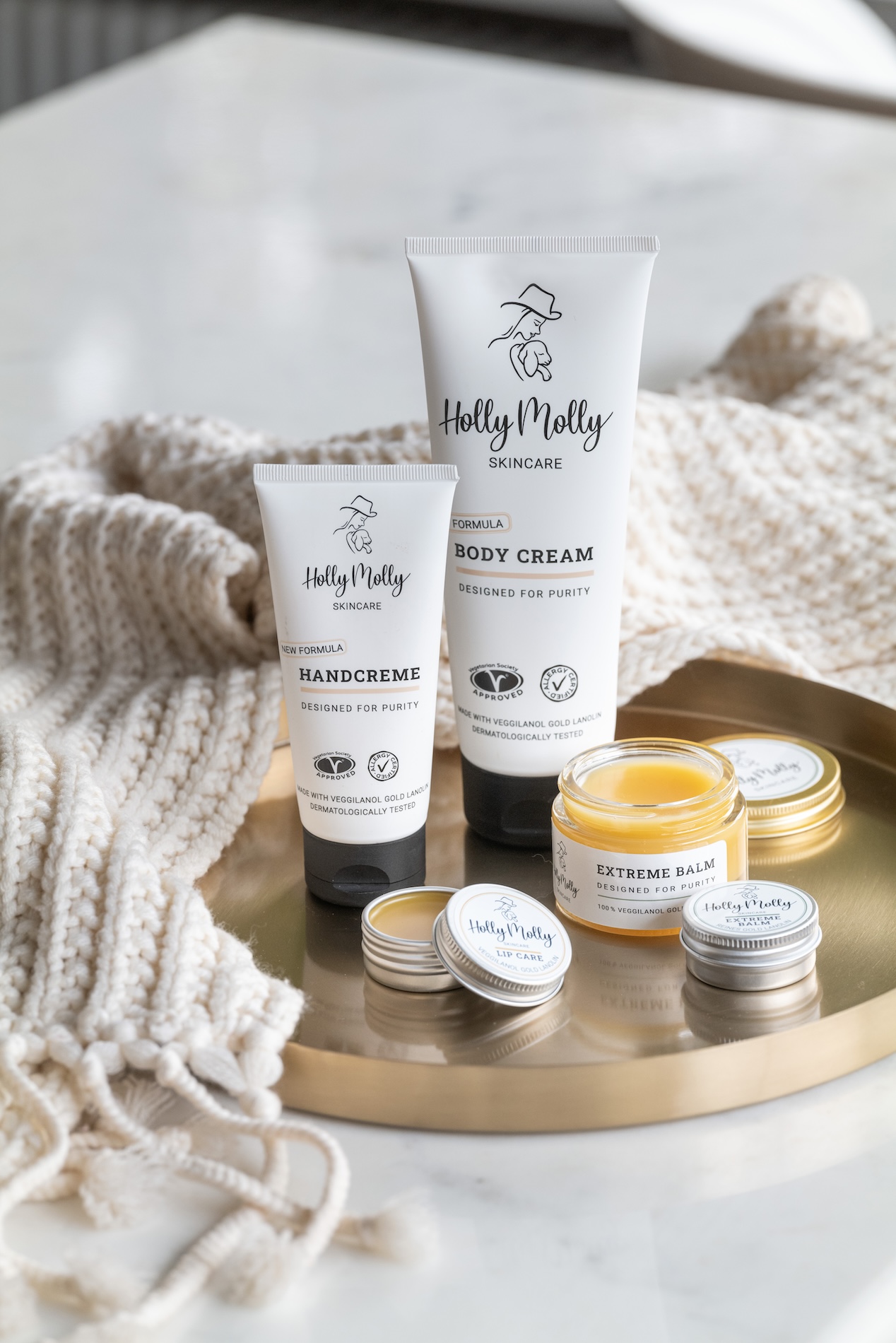 HIPOALERGICZNY KREM DO CIAŁA Holly Molly 250 ml z Lanoliną - obrazek 4